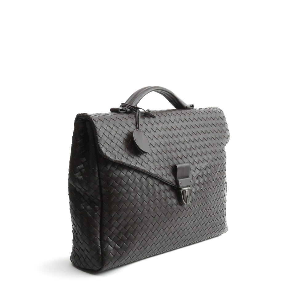 Bottega Veneta Intrecciato Methalcase - Brown