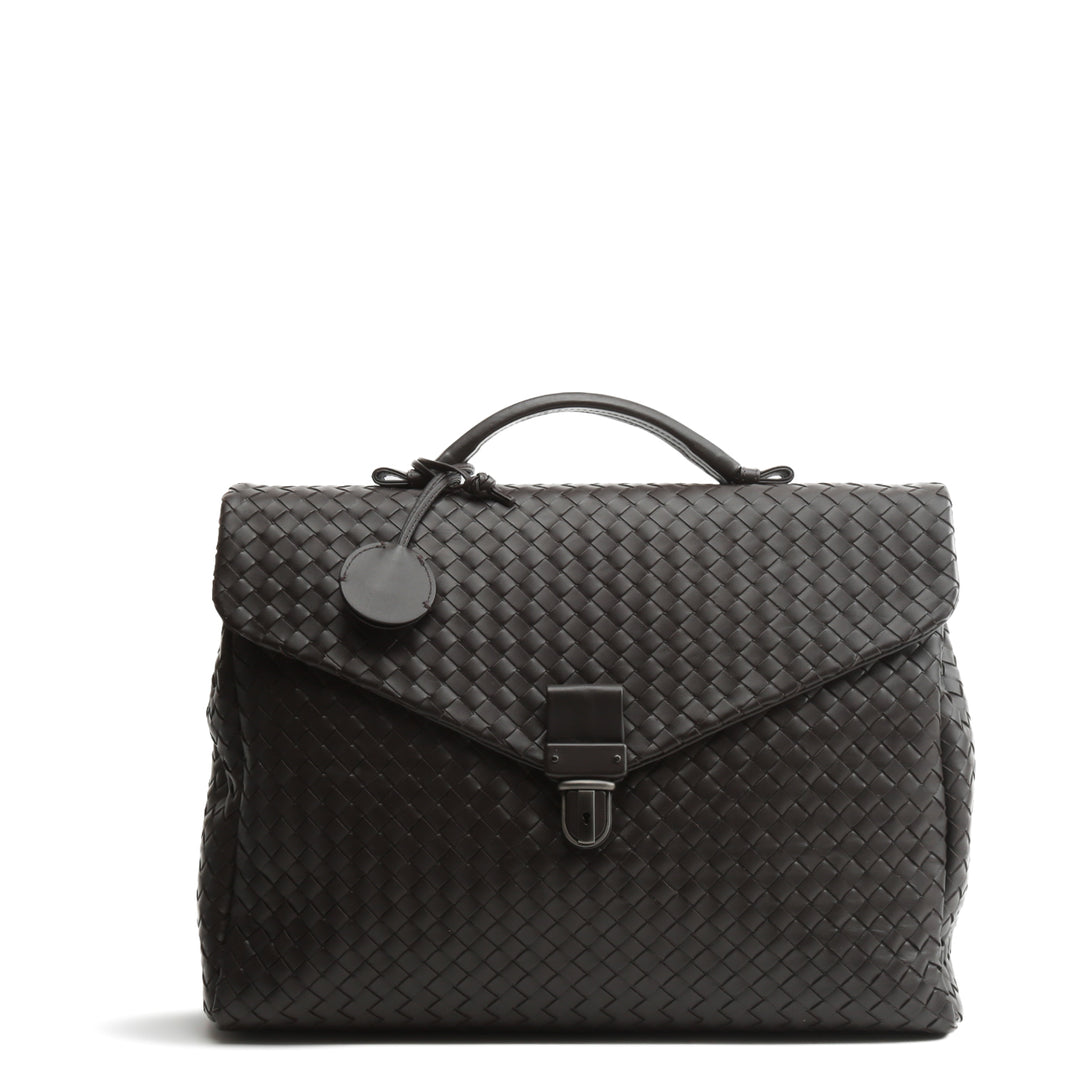 Bottega Veneta Intrecciato Methalcase - Brown