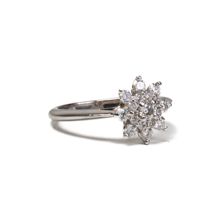 TIFFANY & CO. Flower Diamond Ring - FINAL SALE