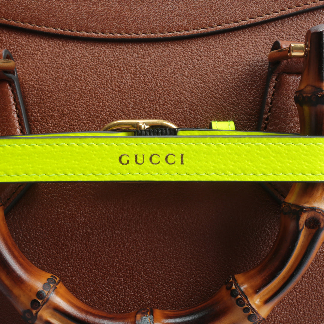 Gucci Diana Small Tote Bag - Brown