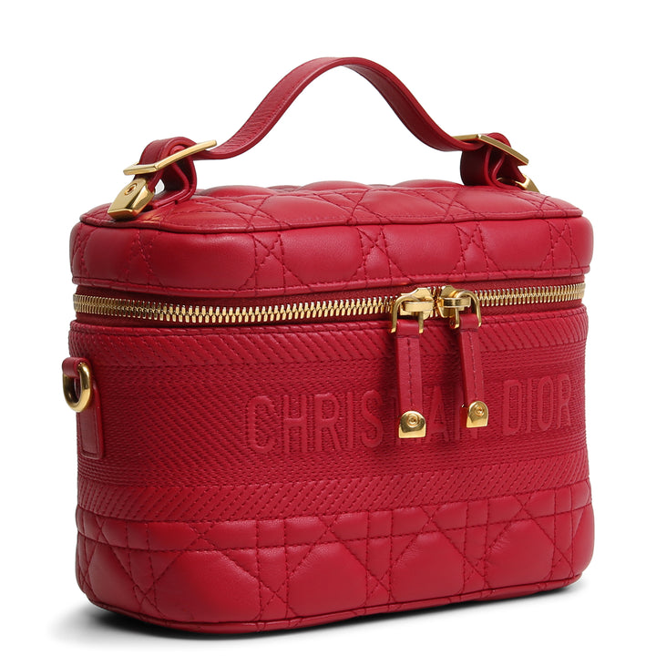 Christian Dior Diortravel Vanity Case - Rojo