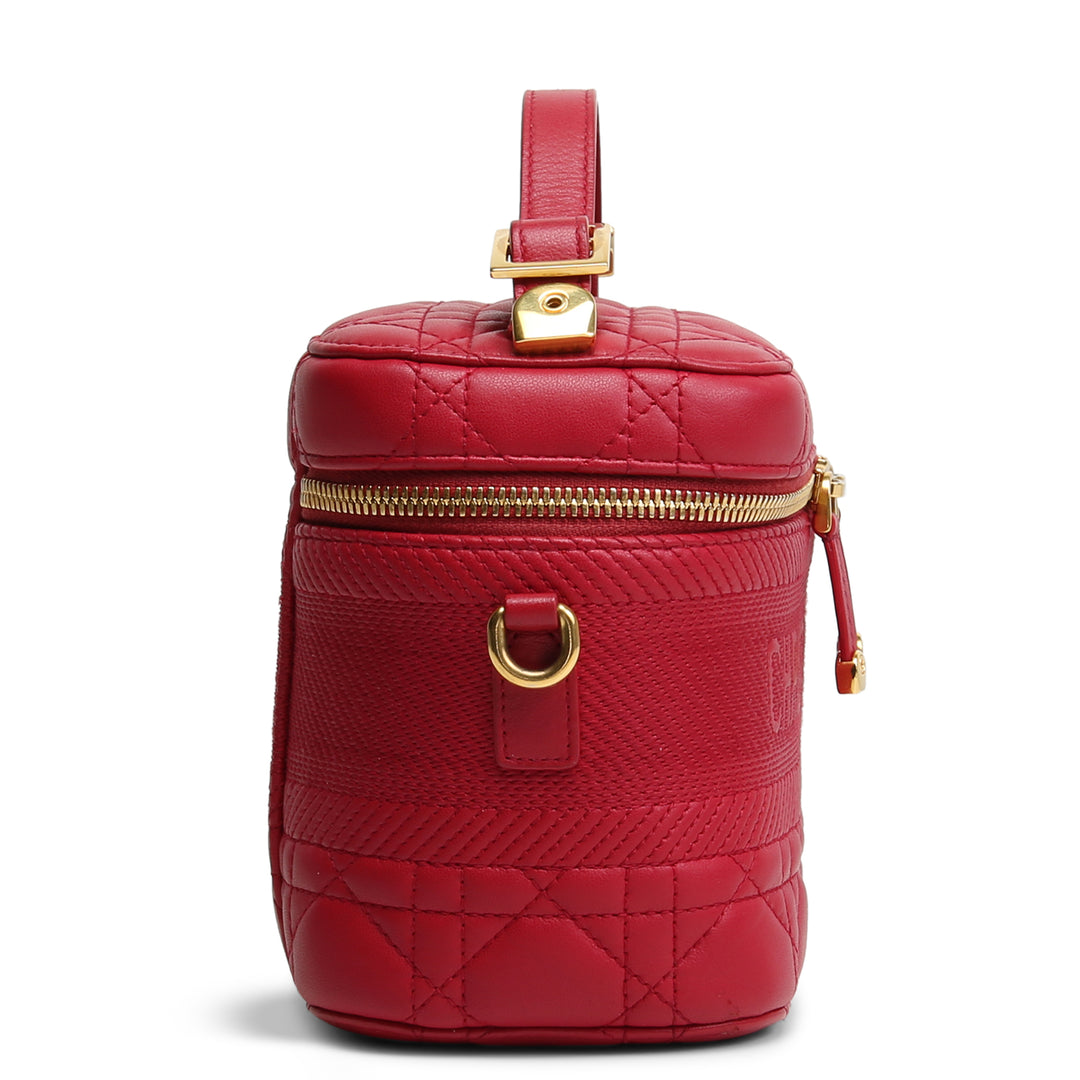 Christian Dior Diortravel Vanity Case - Rojo