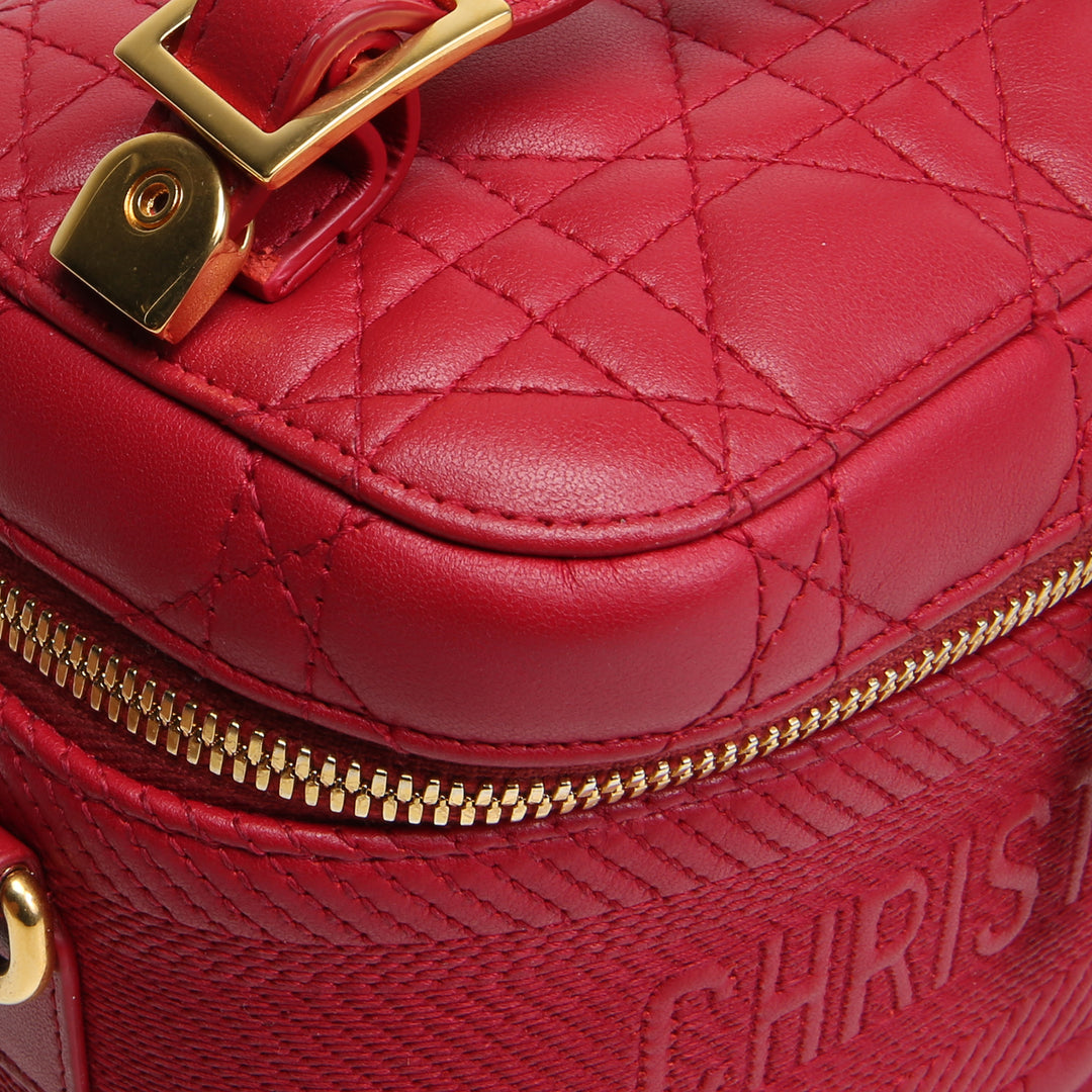 Christian Dior Diortravel Vanity Case - Rojo