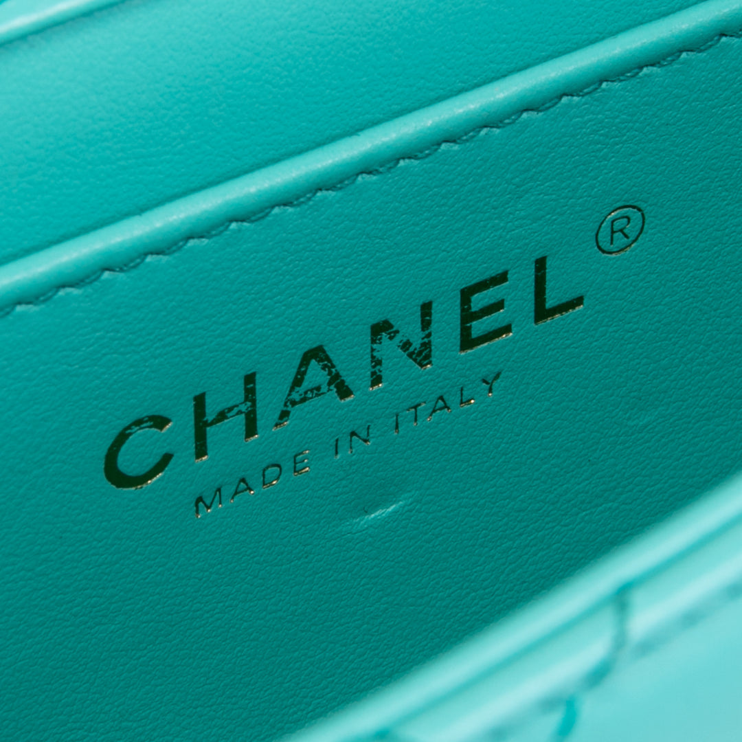 CHANEL Mini Perfect Fit Flap - Turquoise