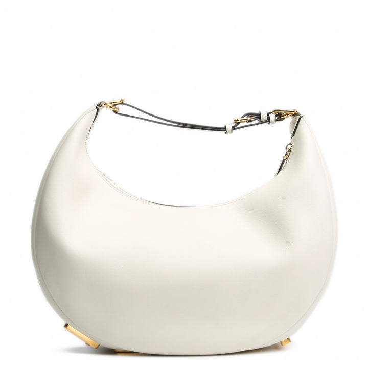 FENDI Fendigraphy Small Hobo - White