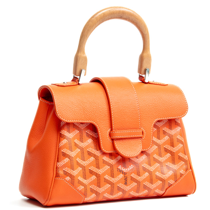 GOYARD Goyardine Saigon Souple Mini - Orange