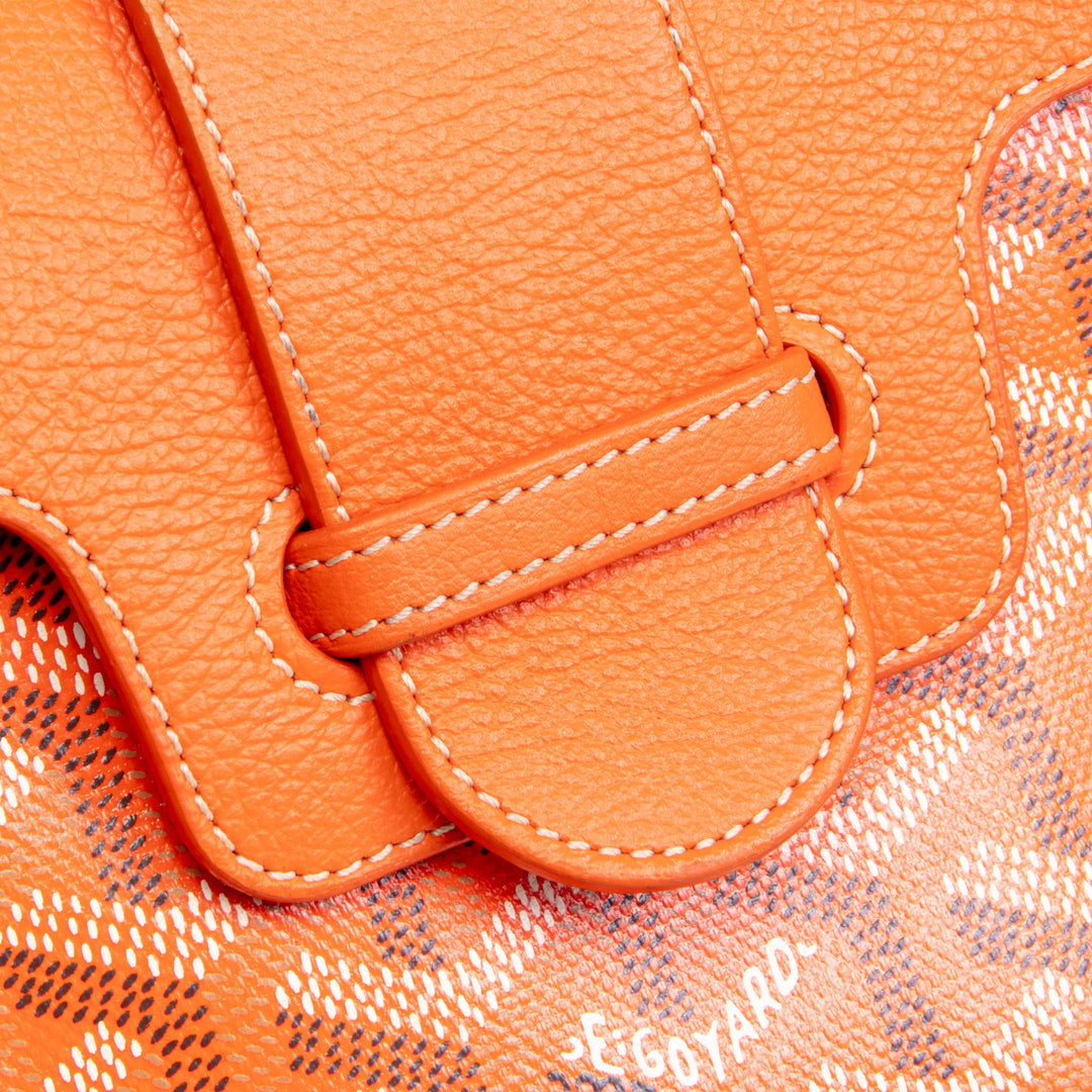 GOYARD Goyardine Saigon Souple Mini - Orange