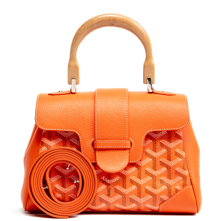 GOYARD Goyardine Saigon Souple Mini - Orange