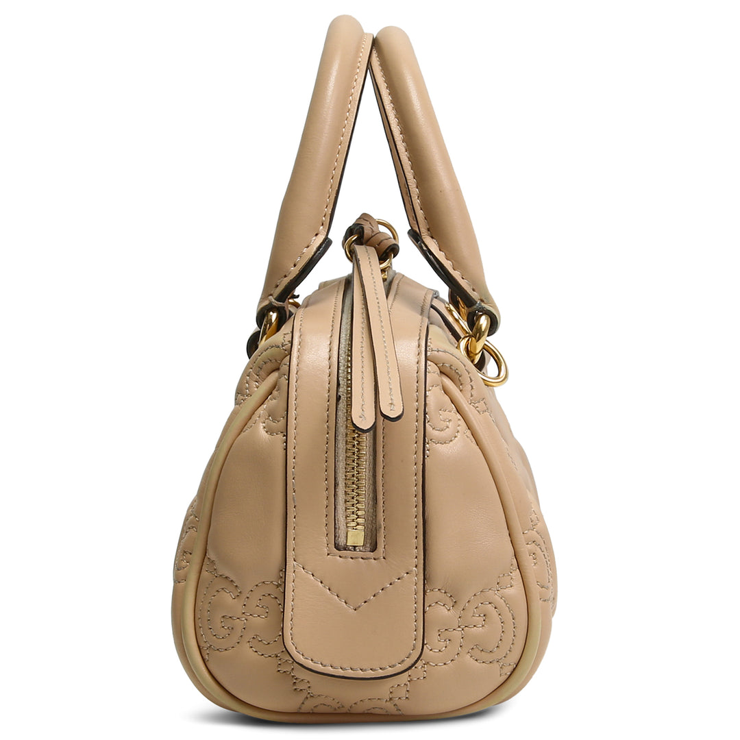 Gucci GG Matelasse Handbag - Neutral