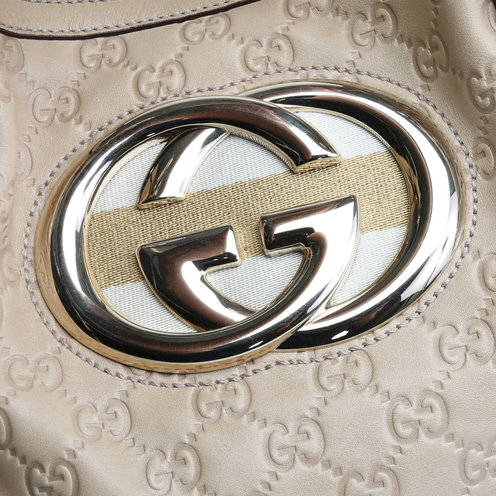 Gucci Britt Gran Tote - beige