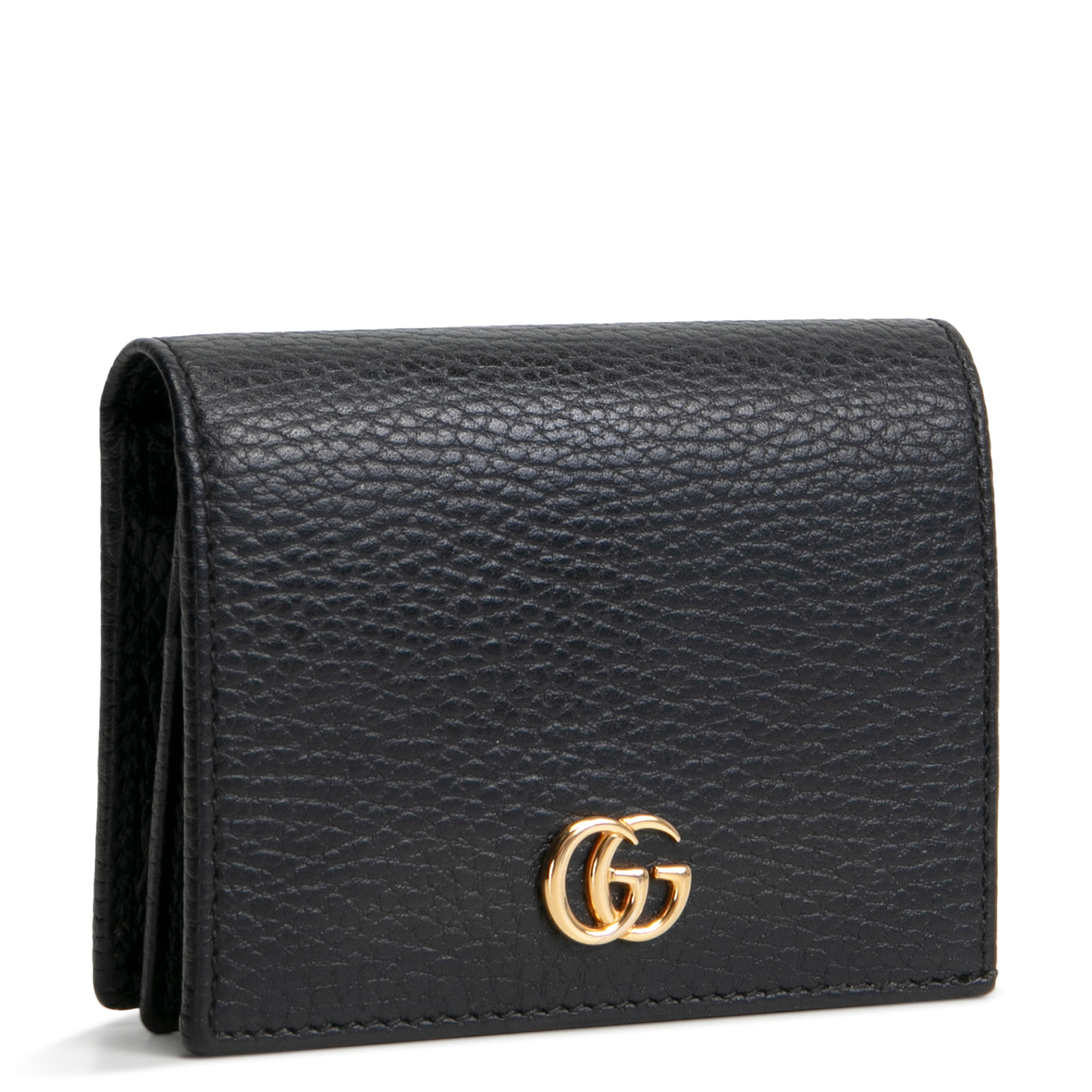 GUCCI GG Marmont Card Wallet- Black