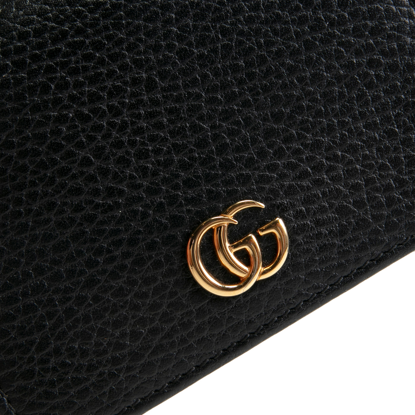 GUCCI GG Marmont Card Wallet- Black