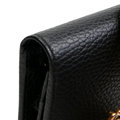 GUCCI GG Marmont Card Wallet- Black