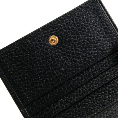 GUCCI GG Marmont Card Wallet- Black