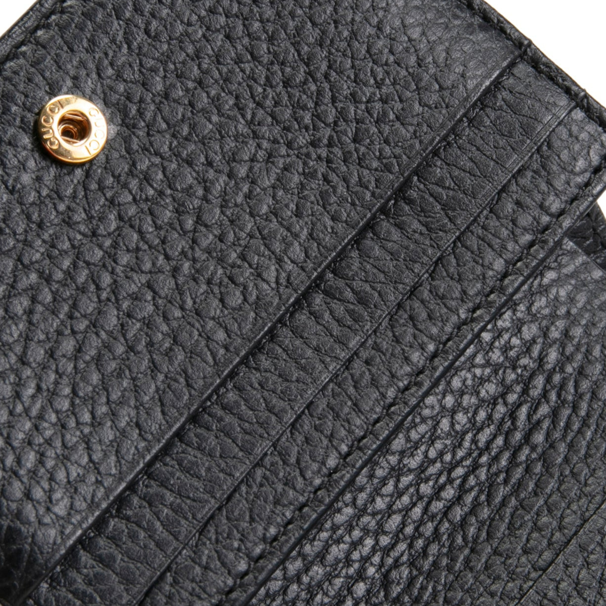 GUCCI GG Marmont Card Wallet- Black