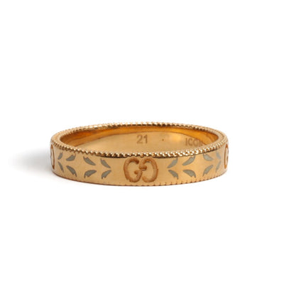 Anillo de icono de Gucci Enamel Blossom - Venta final