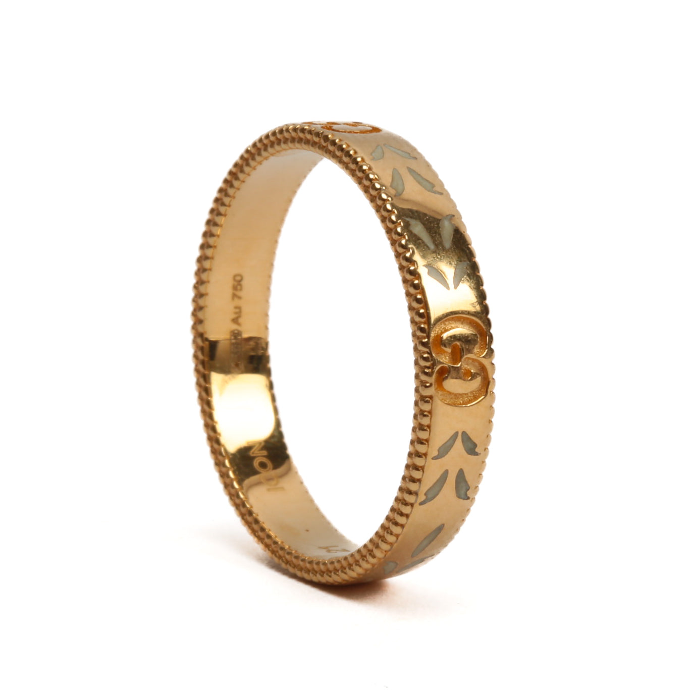 Anillo de icono de Gucci Enamel Blossom - Venta final