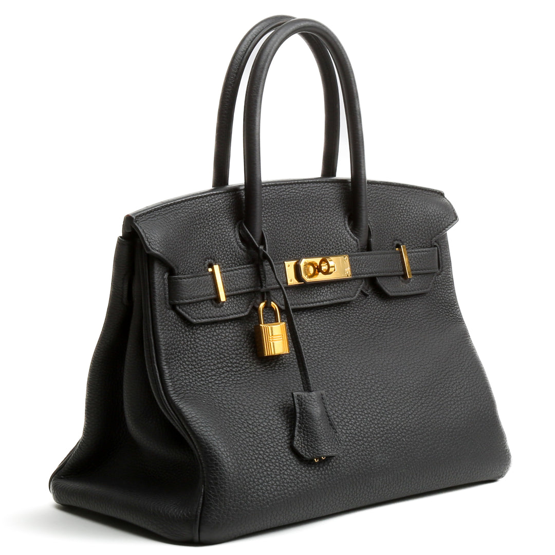 HERMES Togo Birkin 30 - Noir