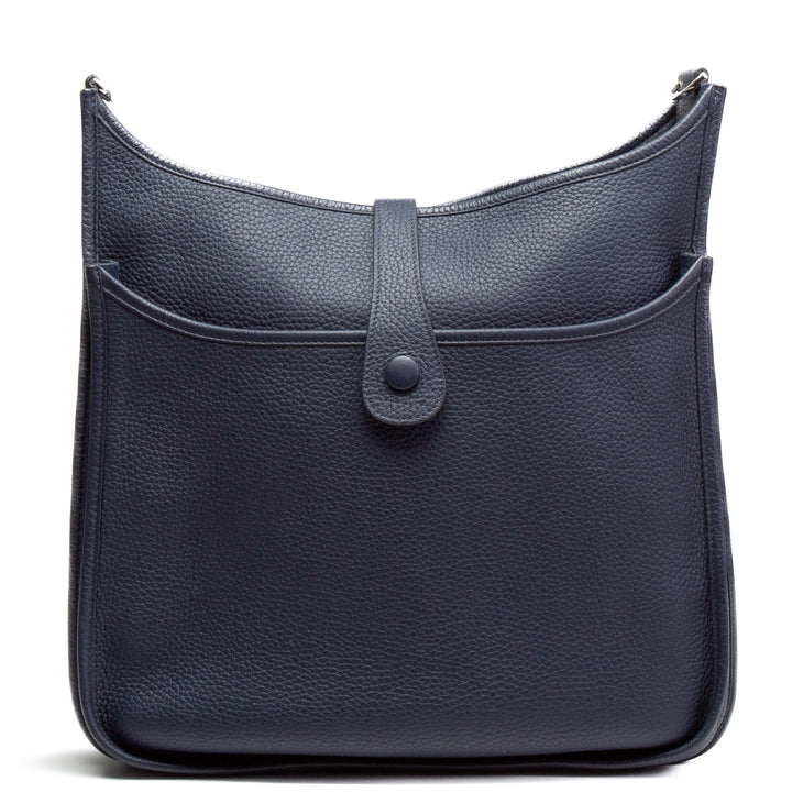 HERMES Togo Evelyne III 29 PM - Blue Navy