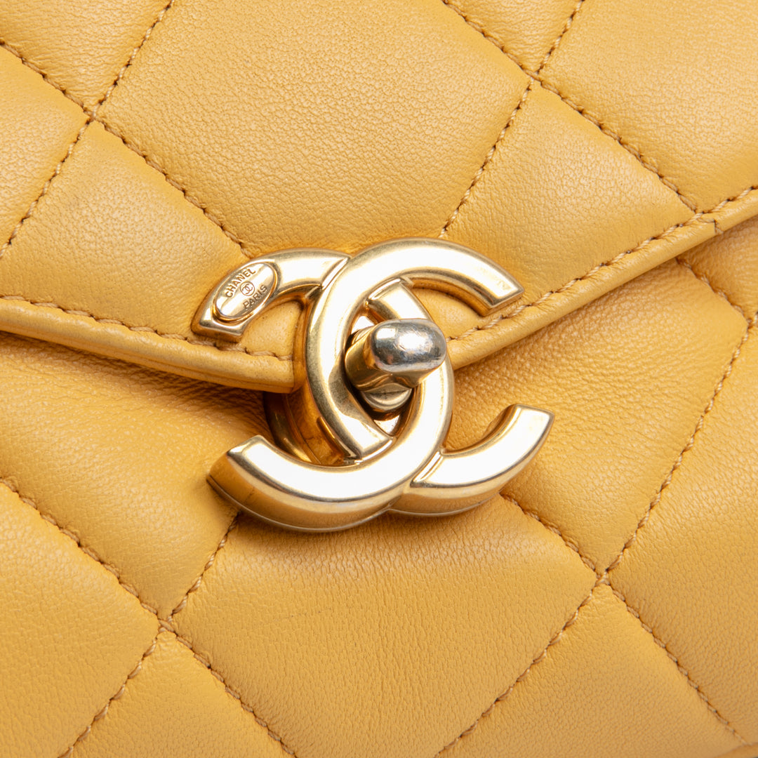 Chanel Top Many Slap Bag Mostaza Amarillo - Outlet Final Sale