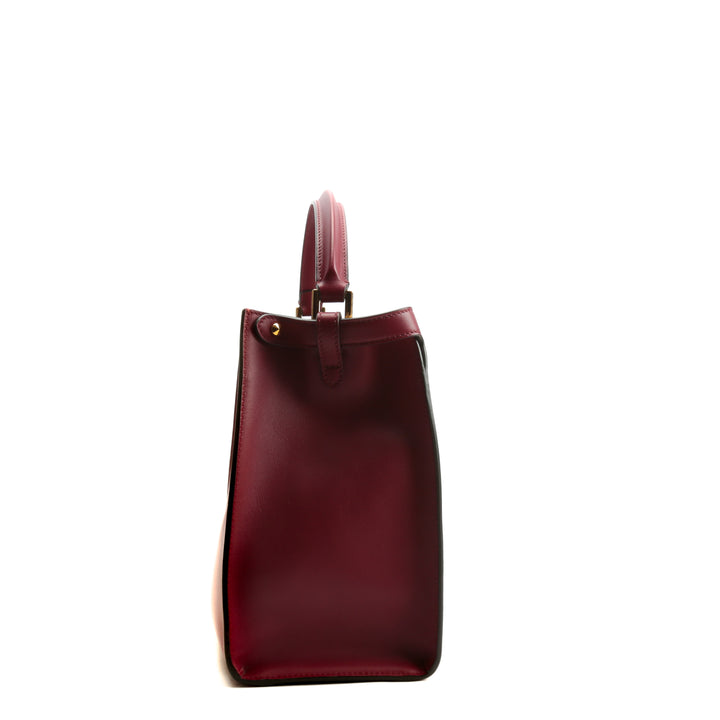 Fendi Peekaboo X-Lite Borgoña (rojo intenso) Bolsa