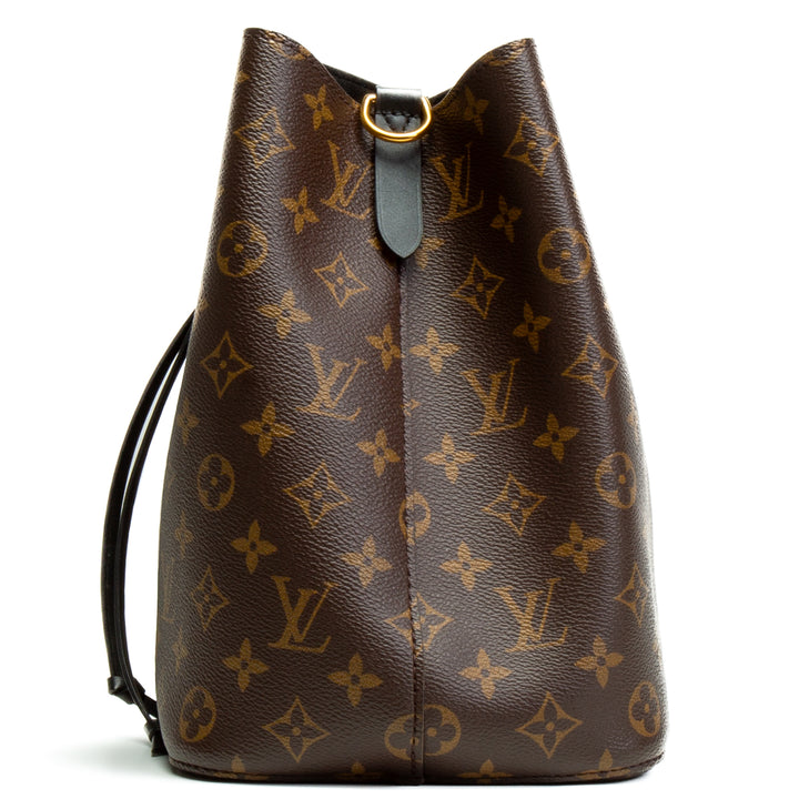 LOUIS VUITTON Monogram Neonoe MM - Black