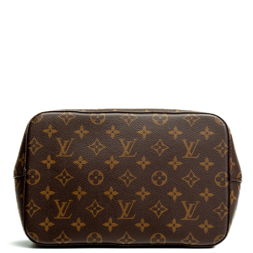 LOUIS VUITTON Monogram Neonoe MM - Black