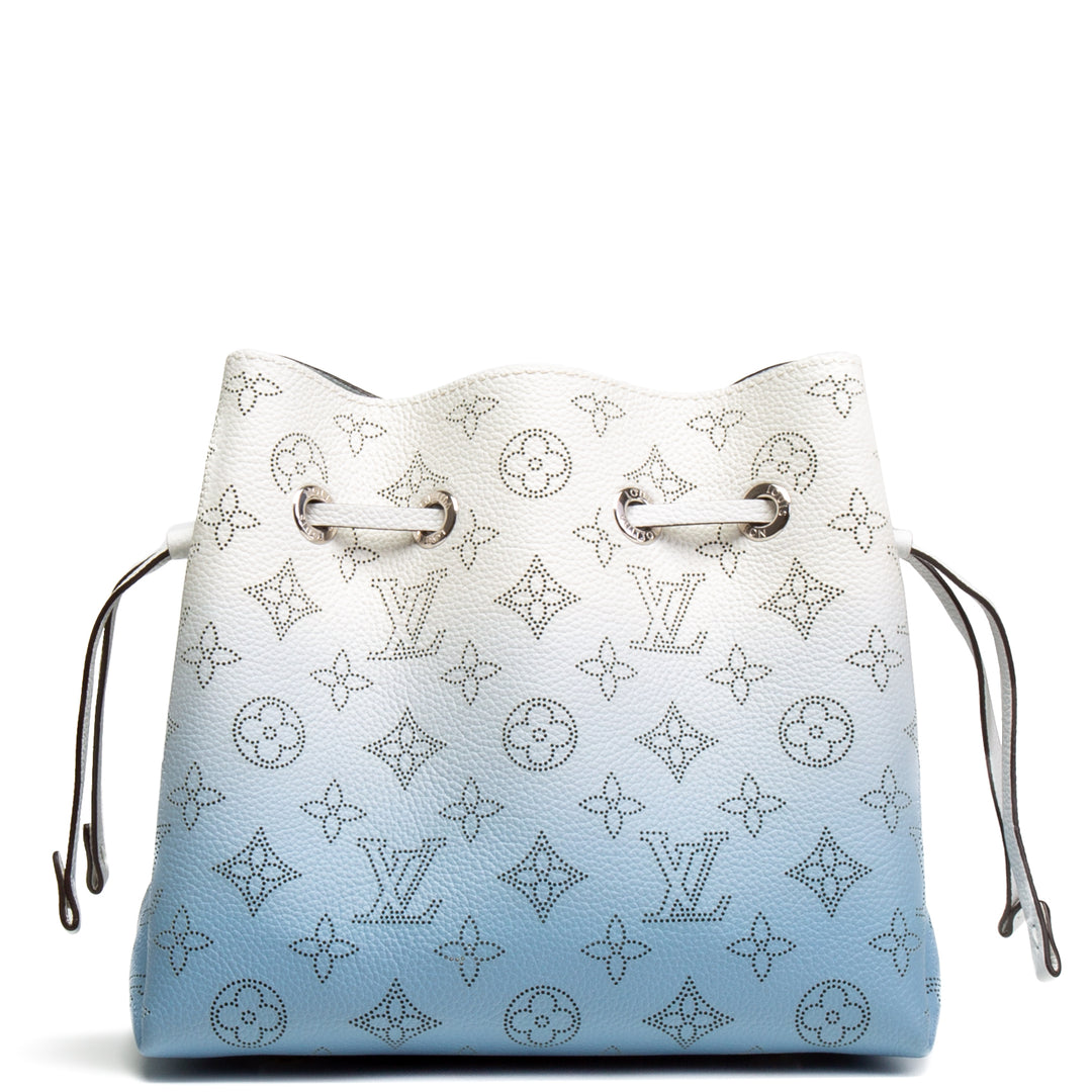 LOUIS VUITTON Monogram Mahina Bella w/ coin purse - Blue