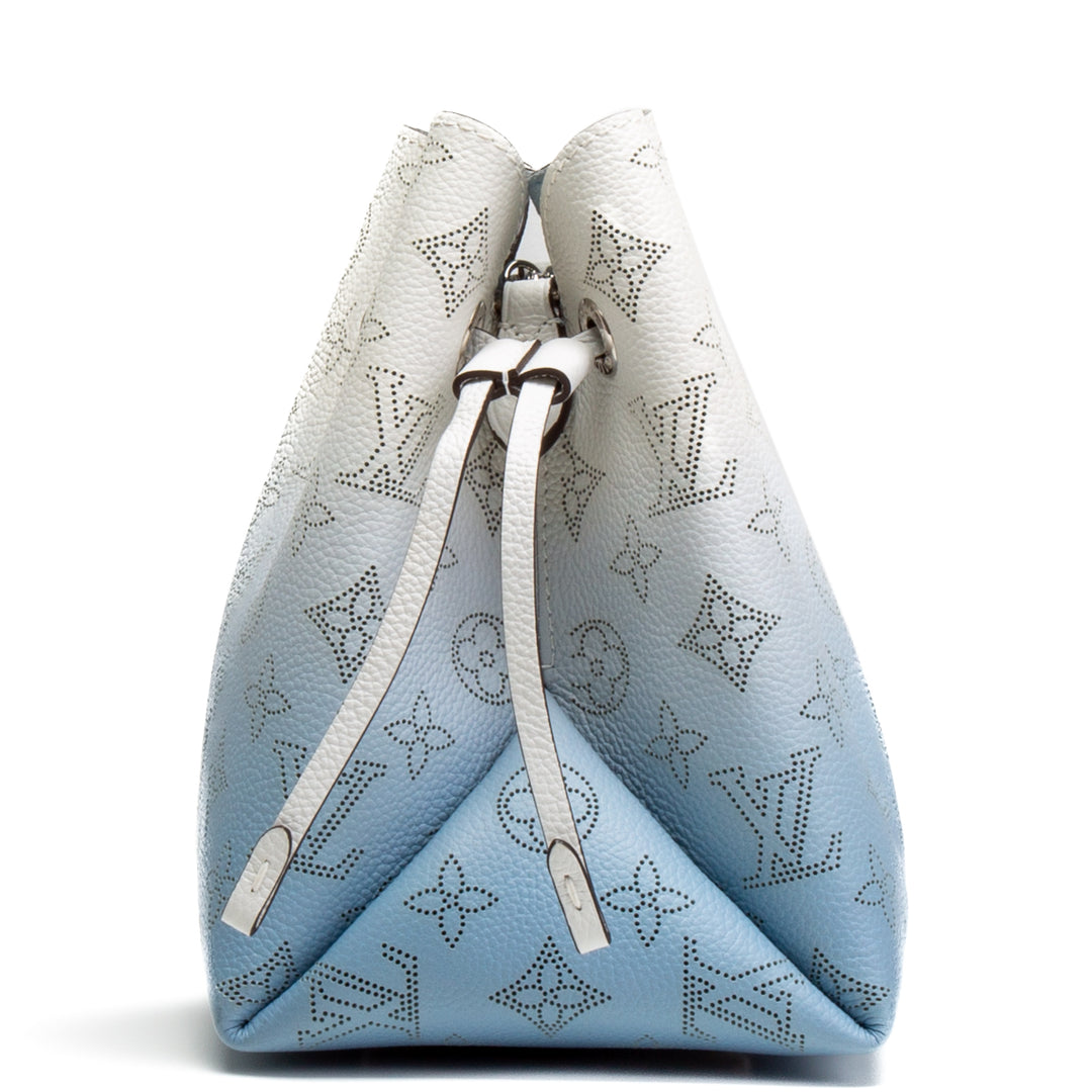 LOUIS VUITTON Monogram Mahina Bella w/ coin purse - Blue