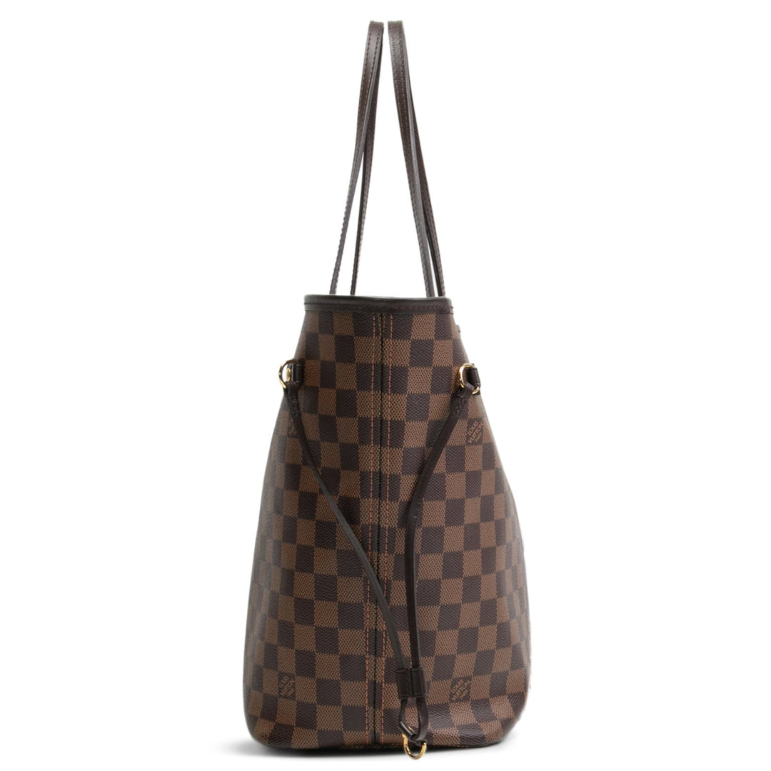 Louis Vuitton Damier Ebene Huyfull Mm con bolsa