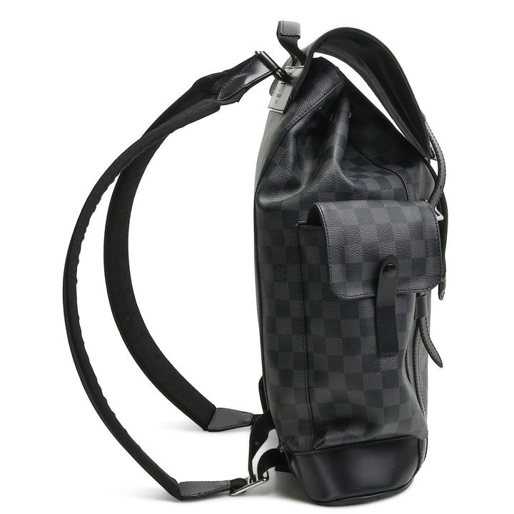 Louis Vuitton Damier Graphite Christopher Backpack MM