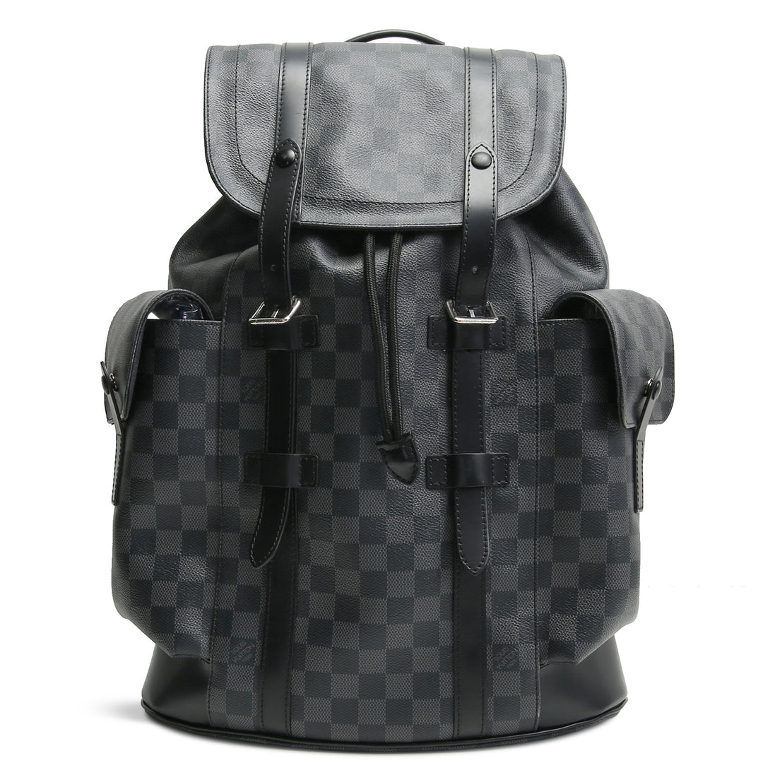 Louis Vuitton Damier Graphite Christopher Backpack MM