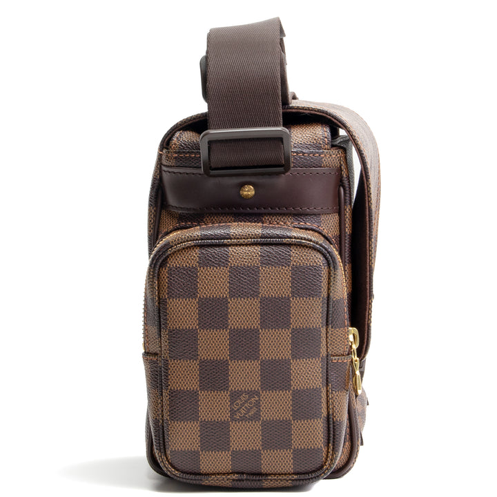 Louis Vuitton Damier Ebene Melville Reporter- Outlet Final Venta