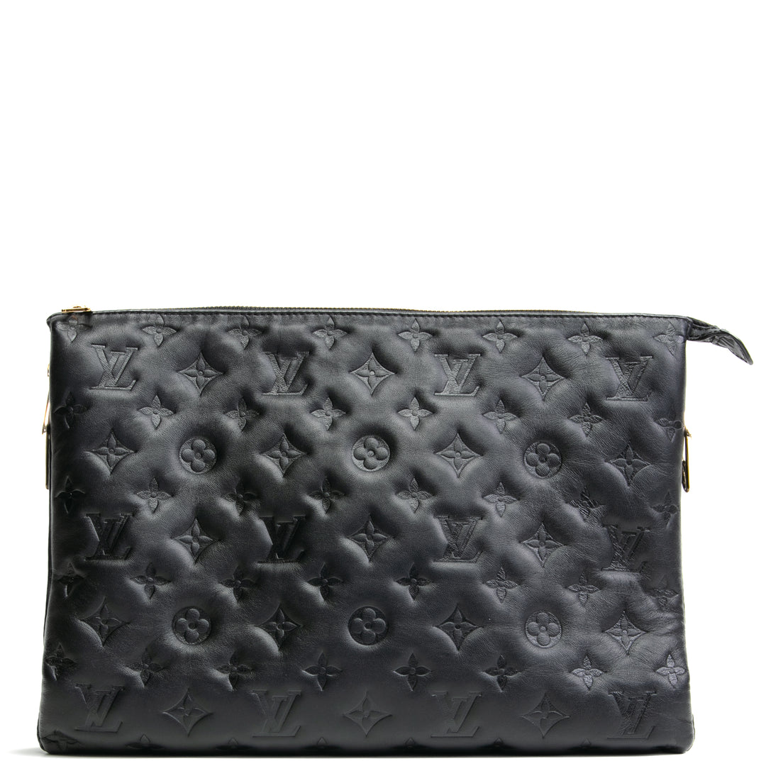 LOUIS VUITTON Monogram Coussin MM- Black