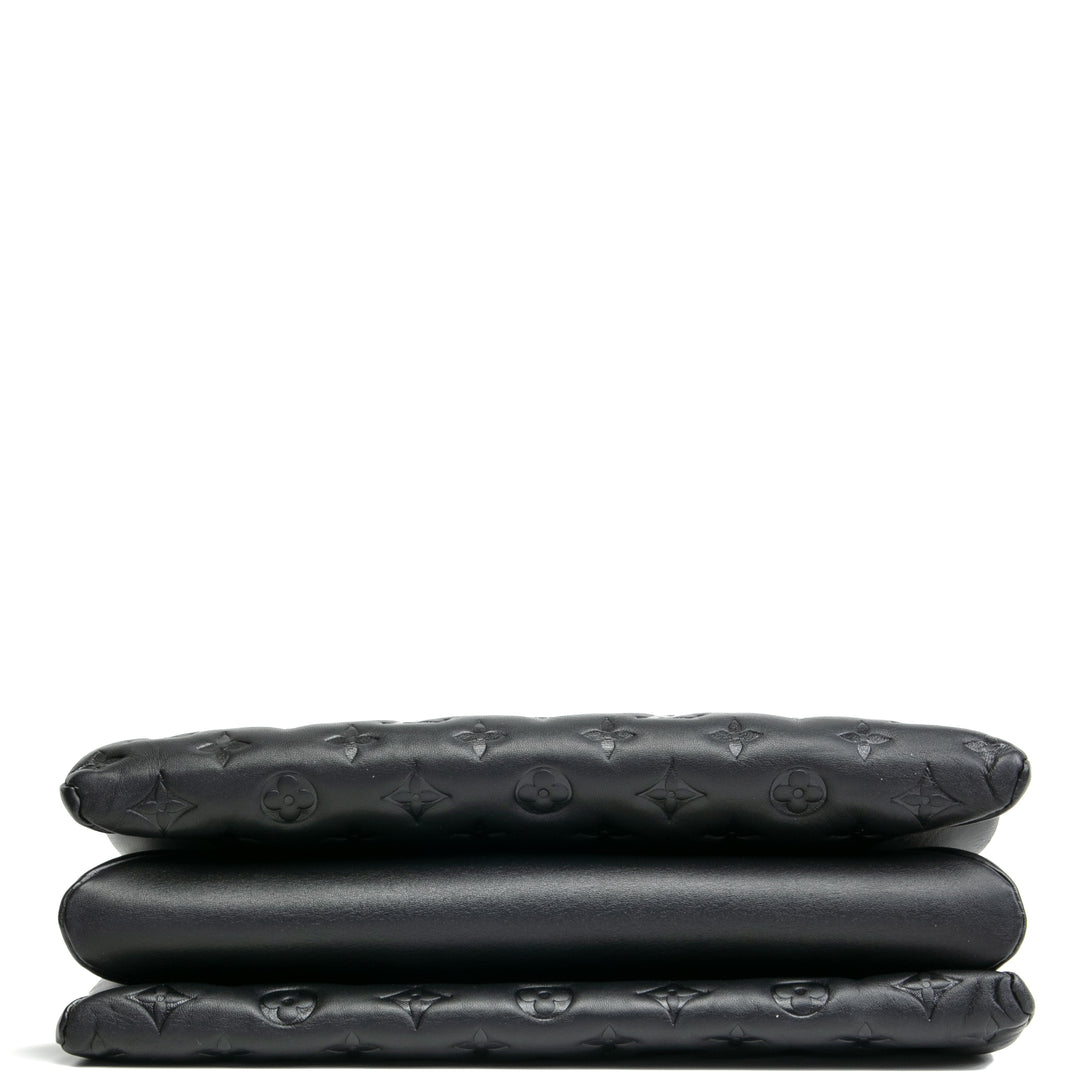 LOUIS VUITTON Monogram Coussin MM- Black