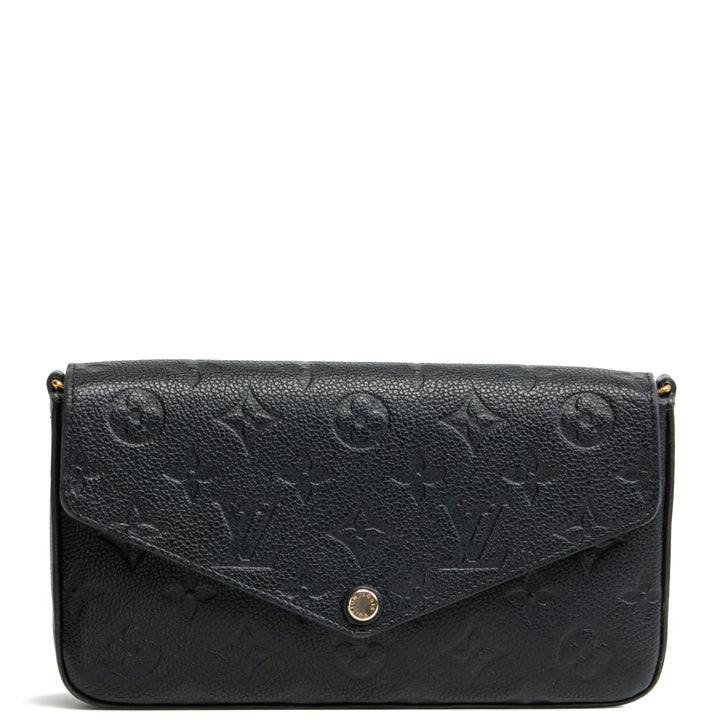 Louis Vuitton Fèlicie Pochette - Negro (con insertos)