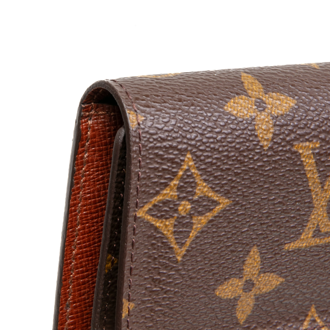 Louis Vuitton Vintage Porte Tresor International Wallet - Outlet Final Sale