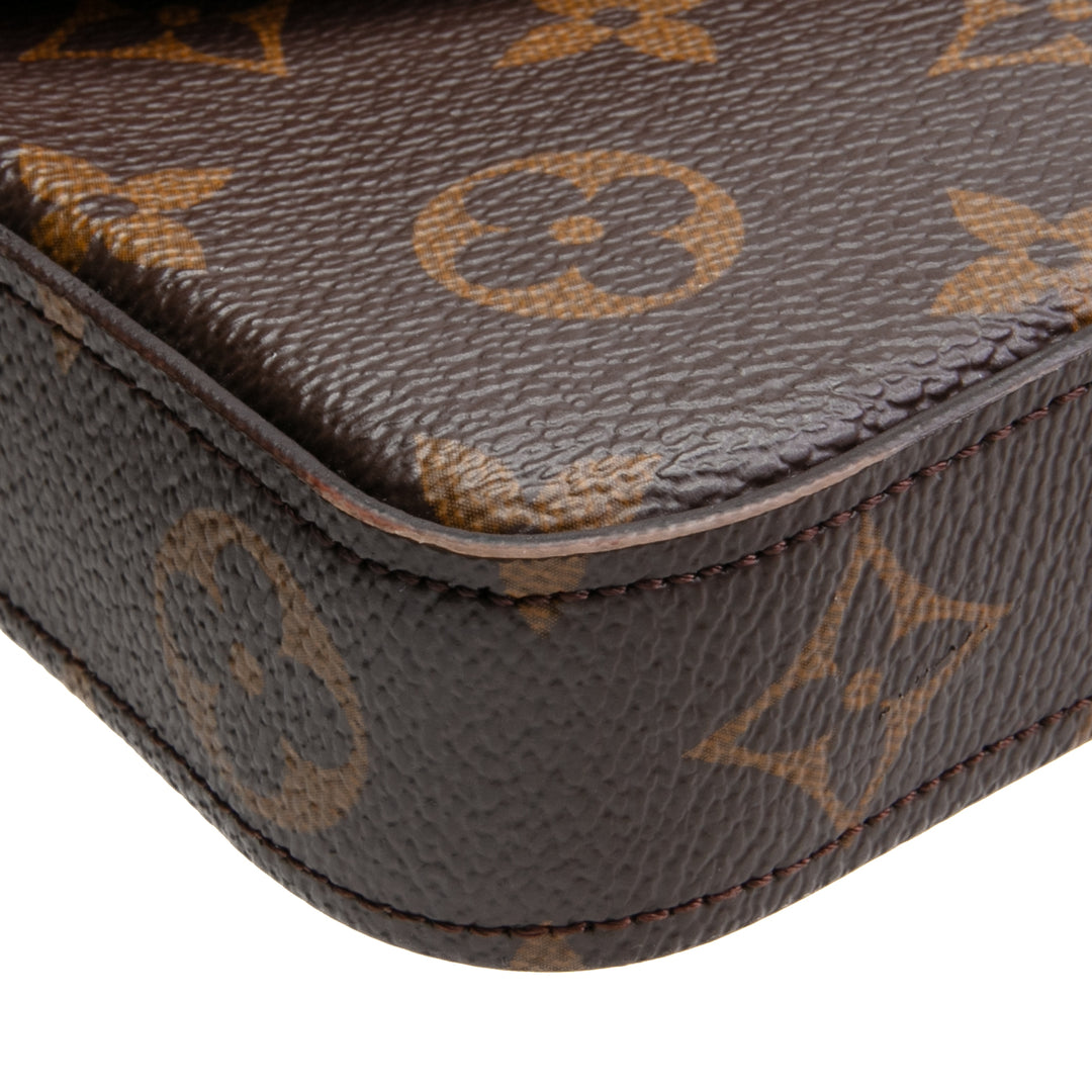 Louis Vuitton - Felicie Pochette Monogram - con/ 2 insertos