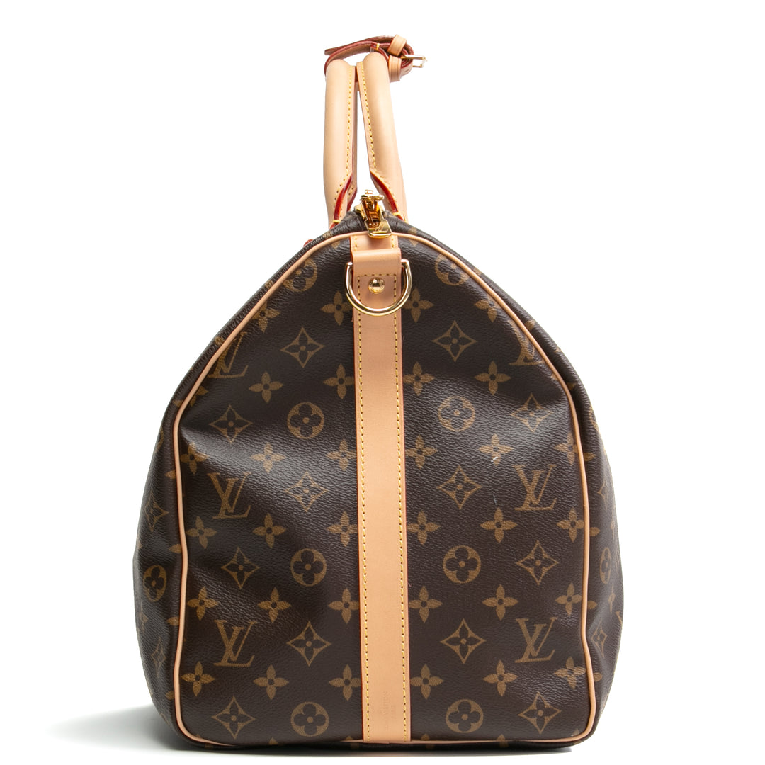 LOUIS VUITTON Monogram Keepall Bandouliere 50