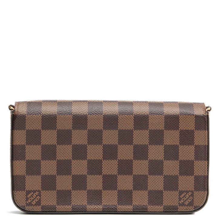 Louis Vuitton Fèlicie Pochette - Damier Ebene (Inserto faltante) - Outlet Final Sale