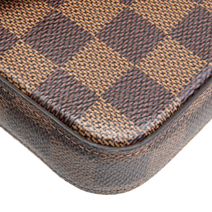 Louis Vuitton Fèlicie Pochette - Damier Ebene (Inserto faltante) - Outlet Final Sale