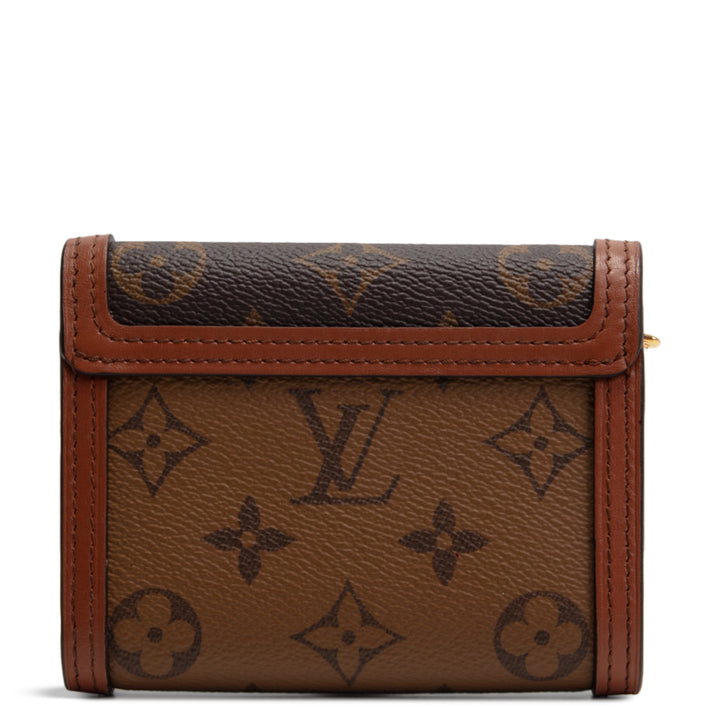 Louis Vuitton Dauphine Compact Billet Monograma inversa