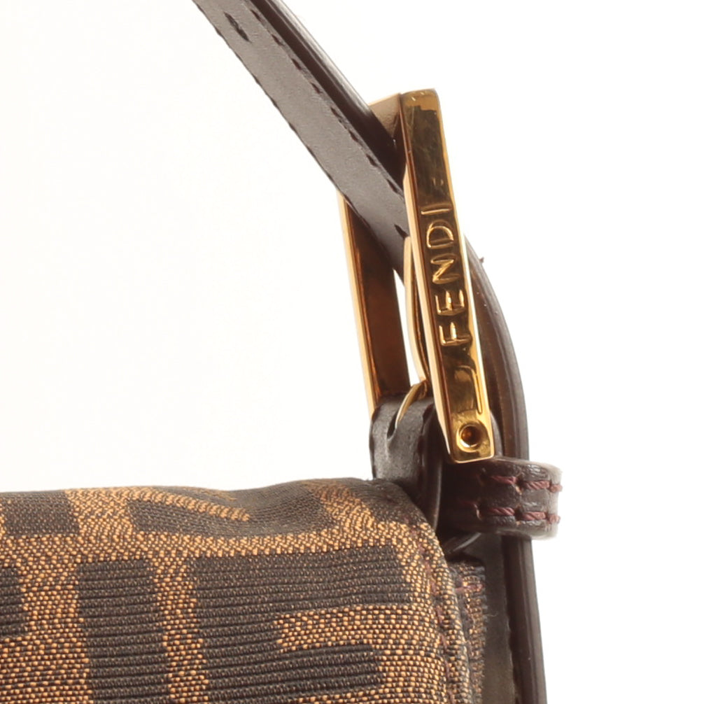 FENDI Zucca Baguette Large Bag - Tobacco