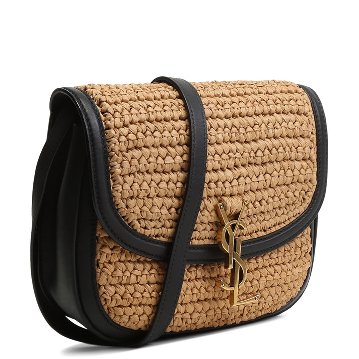 SAINT LAURENT Medium Raffia Kaia Bag