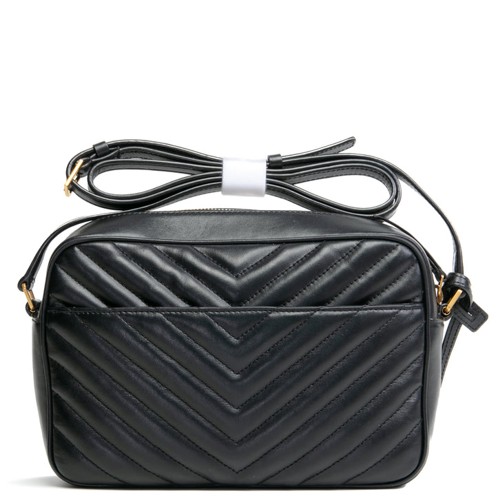 SAINT LAURENT Lou Medium Camera Bag - Black