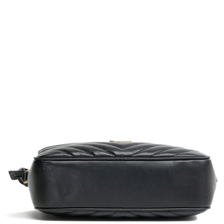 SAINT LAURENT Lou Medium Camera Bag - Black