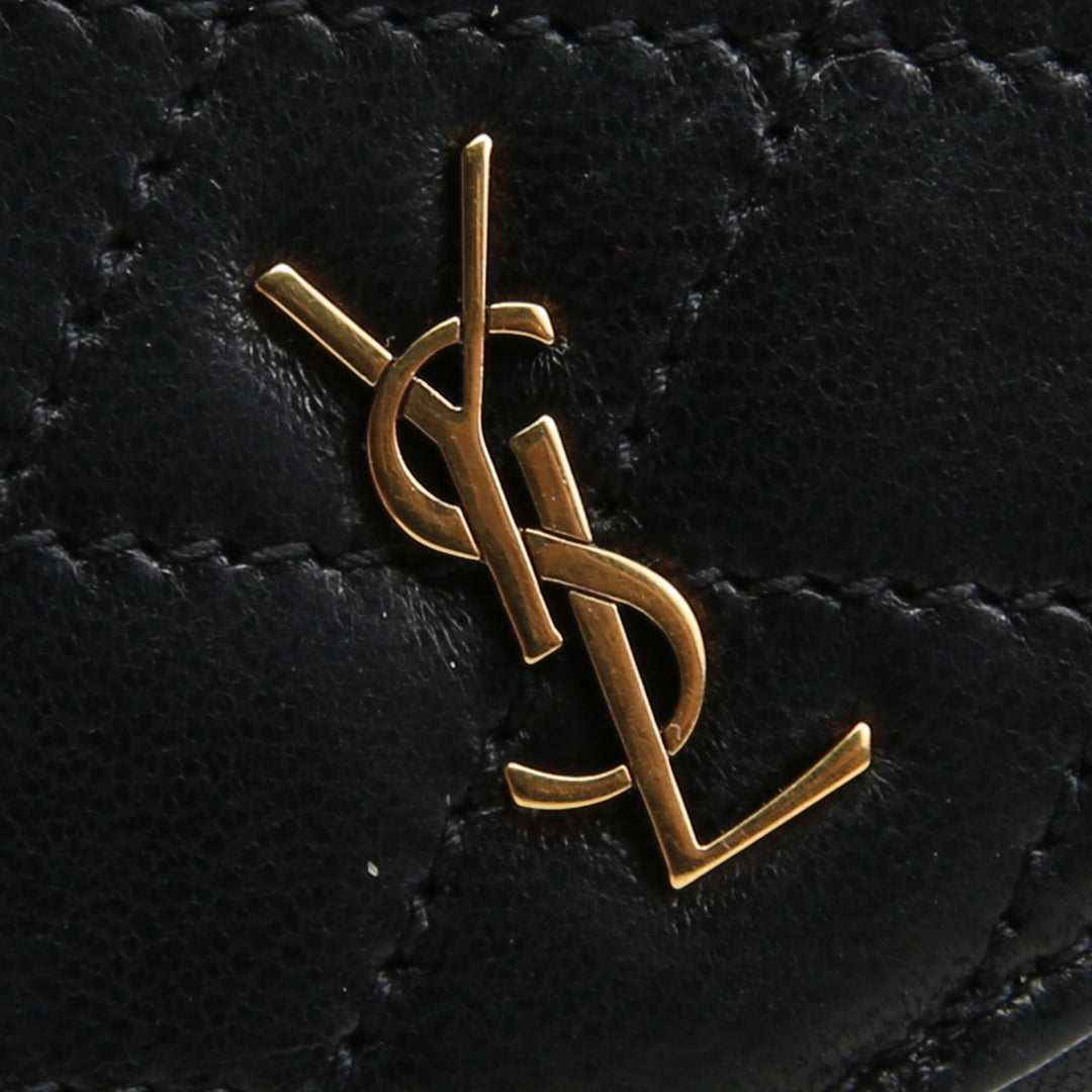 SAINT LAURENT Rider Wallet - Black