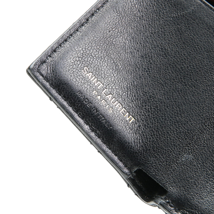 SAINT LAURENT Rider Wallet - Black